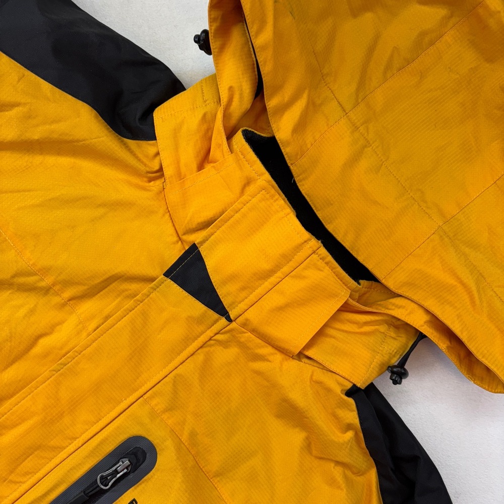 Free Country Xtreme Mens Small Yellow Black Ski Snowboard Jacket Water Resistant - Picture 2 of 13